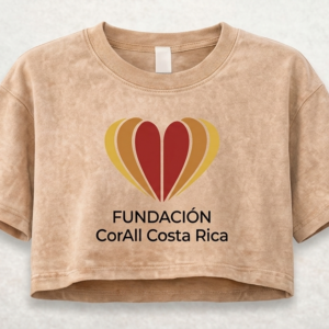 Crop Top Vintage Mujer