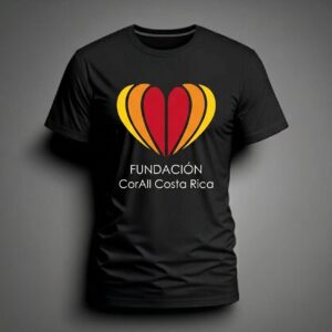 Camisa Negra con logo a color